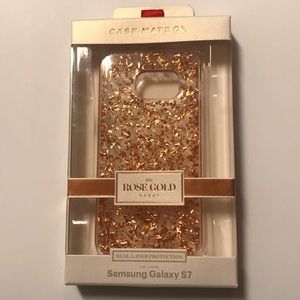 Rose Gold Karat Samsung Galaxy s7 Case